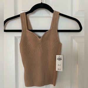 Abercrombie sweetheart knit ribbed tank - new with tags size XXSMALL